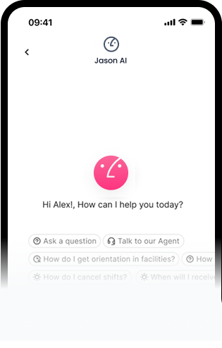 Jason AI prescreening interface